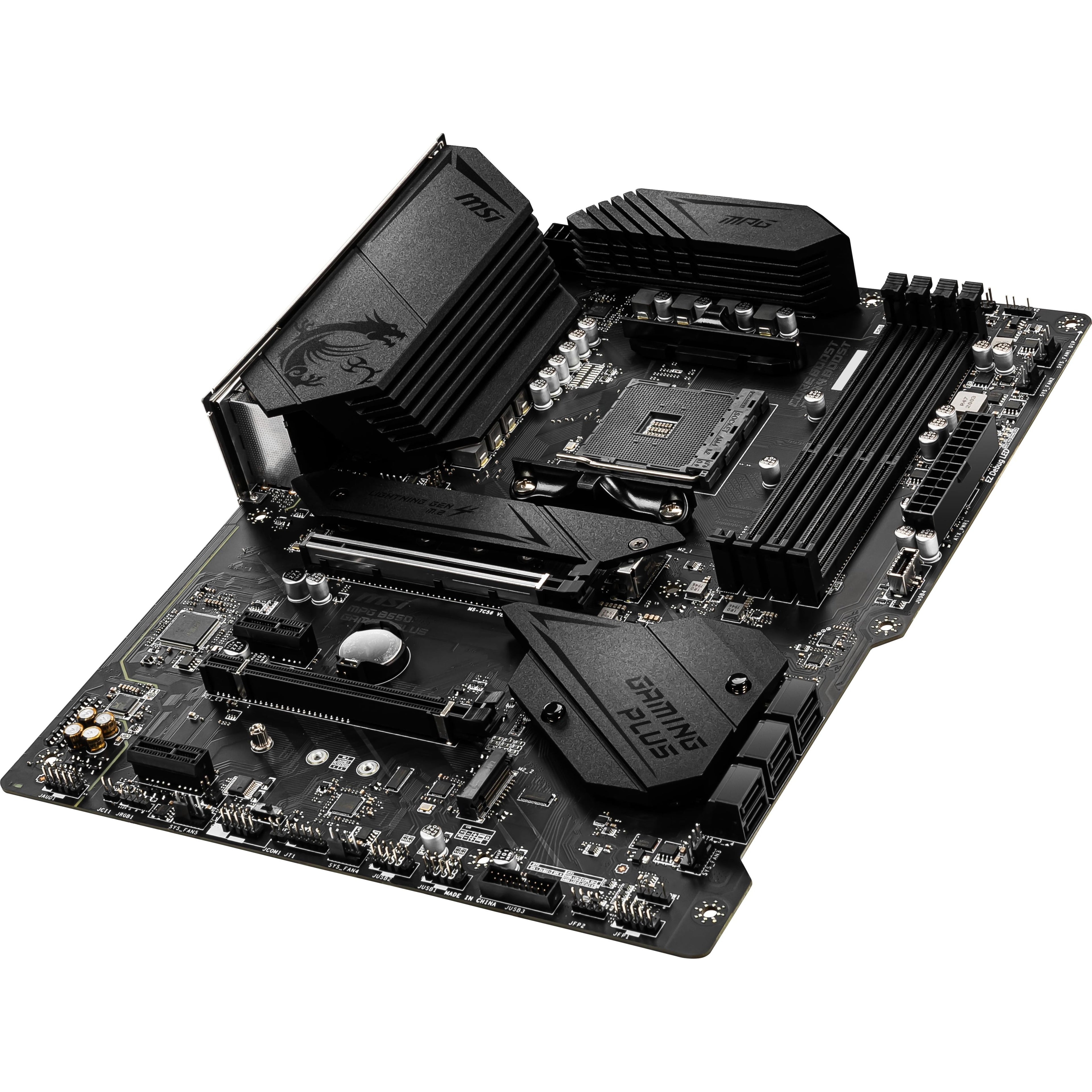 MPG B550 GAMING plus Desktop Motherboard - AMD Chipset - Socket AM4 - ATX (244343)