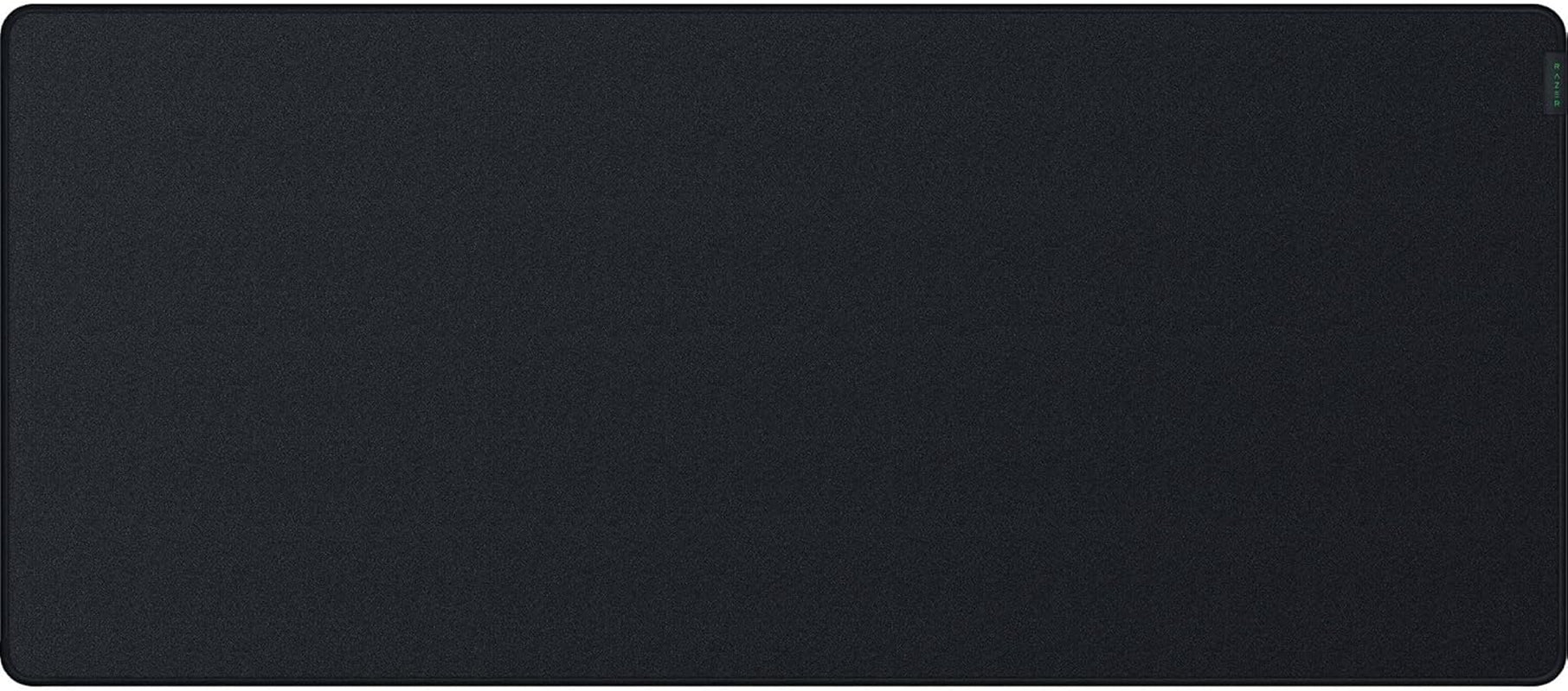 Strider Hybrid Mouse Mat with a Soft Base & Smooth Glide: Firm Gliding Surface - Anti-Slip Base - Rollable & Portable - Anti-Fraying Stitched Edges - Water-Resistant - Xxlarge