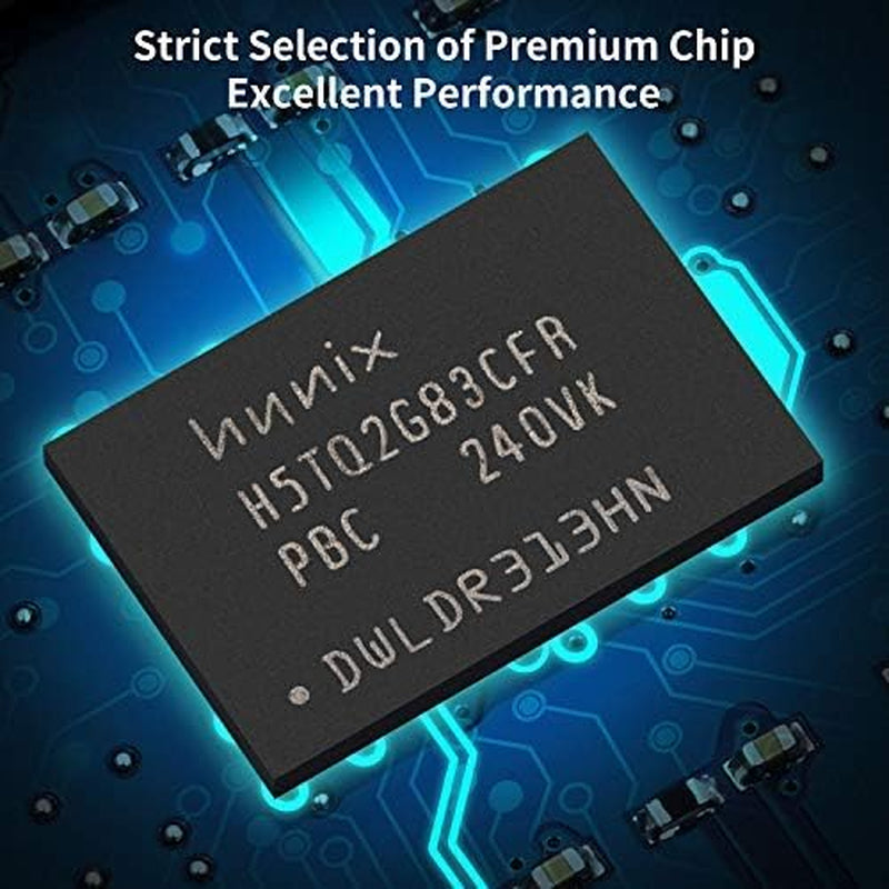 DDR3L 1600Mhz Udimm Ram 8GB Kit (4GBX2) PC3L-12800/PC3L-12800U 4GB CL11 240 Pin Non ECC Unbuffered 1.35V/1.5V Desktop Computer Memory Ram Module Upgrade