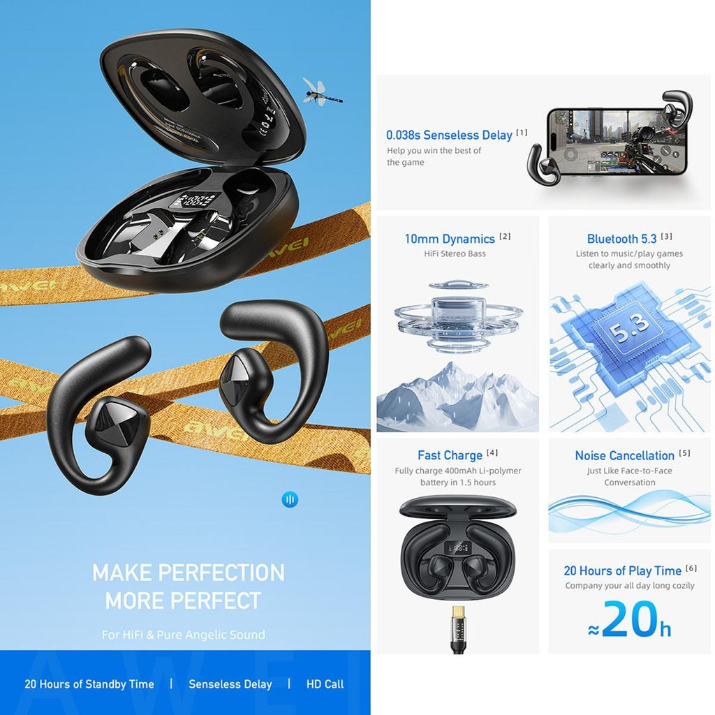 Wireless Bluetooth Earbuds